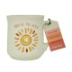 Home Nature taza alfarero cerámica Sol con frase