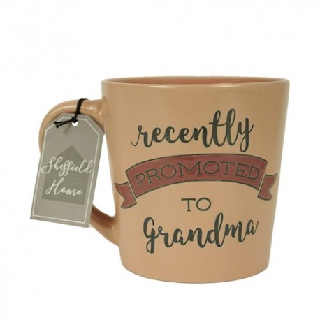 Home Nature taza cerámica abuela rosa