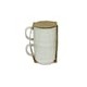 Home Nature 2 tazas apilables abeja con frase