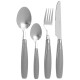 Set de cubiertos acero inoxidable para 4 personas 16 piezas, CROWN BACCARA