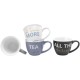 Juego de 4 tazas expresso porcelana 95 mililitros 4 piezas OLIMPYA