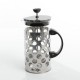 Prensa de café polka dot brew 32oz de acero inoxidabel con cuerpo de vidrio