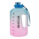 Termo deportivo HOME NATURE motivacional 2000ml con agarradera