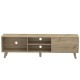 Rack para Tv Sinsinnati Natural Excelsior
