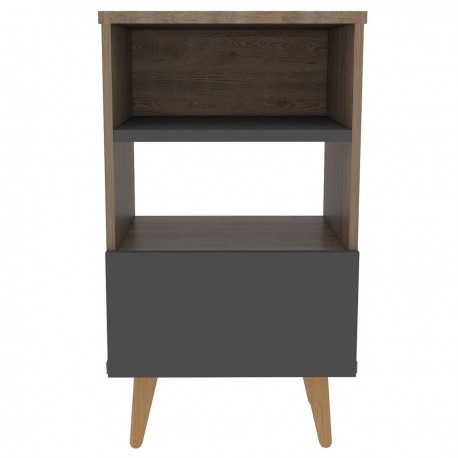 Mesa Auxiliar Excelsior Salem Gris Armable