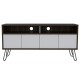 Rack para TV Excelsior Vassel Color Chocolate Armable