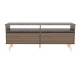 Rack para TV Excelsior Almería Chocolate Armable