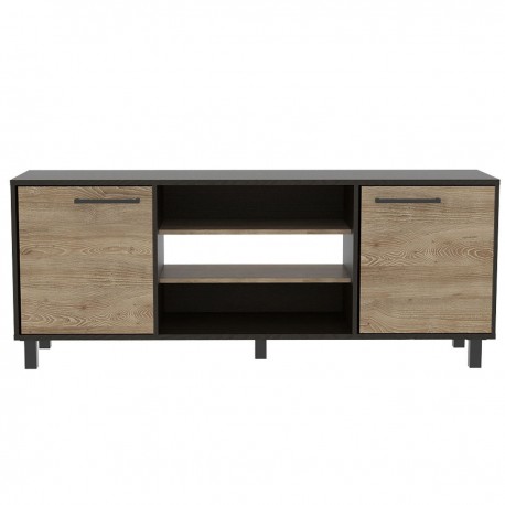 Rack para TV Excelsior Kaia Color Chocolate Armable