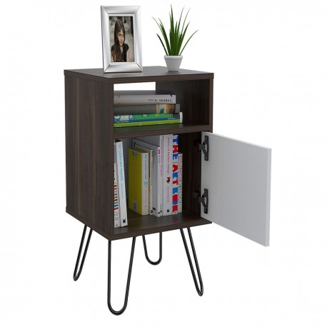 Mesa Auxiliar Excelsior Vassel Color Chocolate Armable