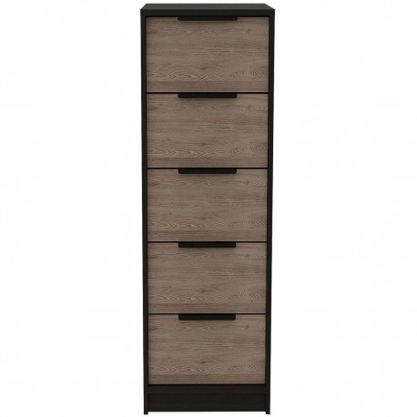 Cómoda Excelsior 5 Cajones Kaia Chocolate