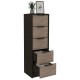 Cómoda Excelsior 5 Cajones Kaia Chocolate