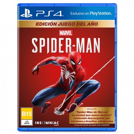 PS4 Spiderman Goty Edition