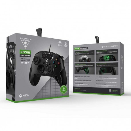 Control Xbox turtle recon black inalámbrico