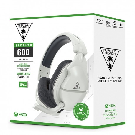 Headset Xbox turtle´s 600 generación 2 usb blanco