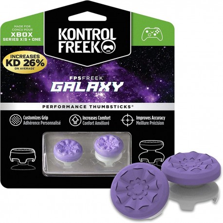 Protectores kontrol morados para Xbox (joystick)