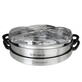 Westinghouse Bufetera de 4 Choralas (Lazy Susan) de Acero Inoxidable