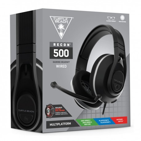 Headset Multipataforma Turtle Beach RECON500 Negro