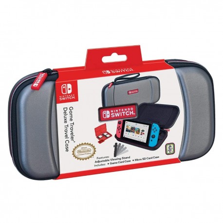 Estuche para Nintendo Switch gris titanium