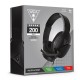 Headset Multiplataforma TURTLE REC200 Negro Gen2