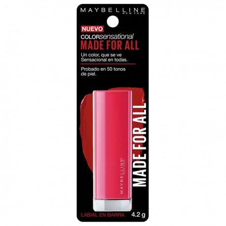 Labial Maybelline New York Color Sensational Fucsia 4.2g