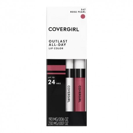 Lápiz Labial Líquido Covergirl Outlast All Day 547 Rose Pearl