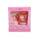 Set De Baño Burbujas Y Crema Corporal Straw Berry Cloe