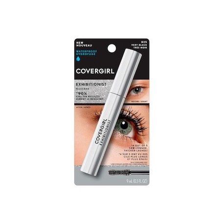 Máscara para Pestañas Covergirl Exhibitionist Very Black
