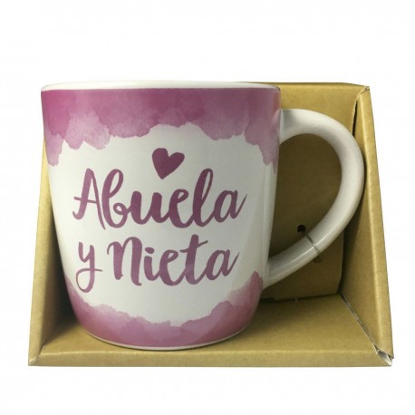 Taza Nico de Porcelana 'Abuela Y Nieta'