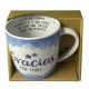 Taza Nico de Porcelana 'Gracias Por Todo '