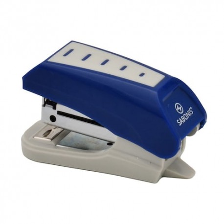 Engrapadora mini azul