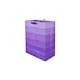 Bolsa Envoltura Color Morado Con Lineas Metalicas Ch