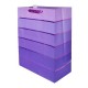 Bolsa Envoltura Color Morado Con Lineas Metalicas Med