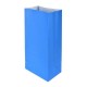 Bolsa Envoltura De Papel Kraft En Azul