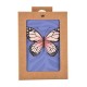 Paquete De 24 Tarjetas Y Notas Con Mariposas Monarca