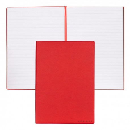 Cuaderno A5 Essential Storyline rojo hojas rayadas