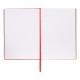 Cuaderno A5 Essential Storyline rojo hojas rayadas