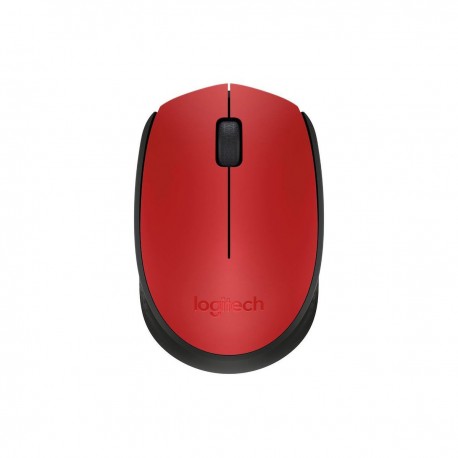 Logitech mouse inalámbrico M185 - negro/azul
