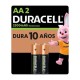 Pila Duracell Recargable AA 2 piezas