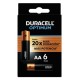 Pila Duracell Optimum AA 6 Pz