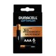 Pila Duracell Optimum AAA 6 Pz