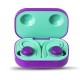 Audífonos STF Dash True Wireless Deportivos Morado/ Verde