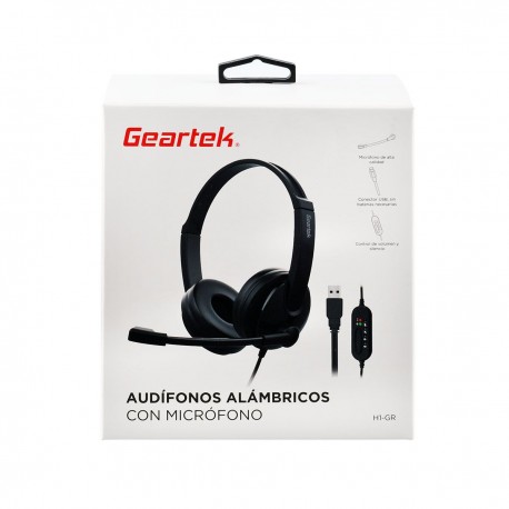 Diadema para PC USB GEARTEK Control Vol