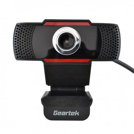 Cámara Web Full HD Geartek Negra