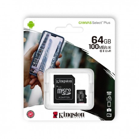 Tarjeta Kingston M-SD 64 GB