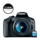 Camara Canon kit T7 EF-S 18–55mm + Curso Online ABC de la foto + SD 16GB