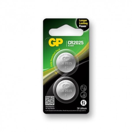 Pila GP Batteries 2025 Litio C/2