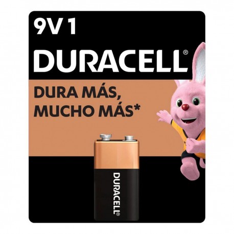 Pila Duracell Alcalina 9v