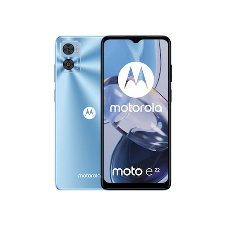 Motorola E22 32GB azul Telcel R9
