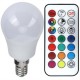 Foco LED Bytech con control remoto multicolor