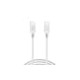 Cable Tipo C A Tipo C 3.1A 1.2M Bco